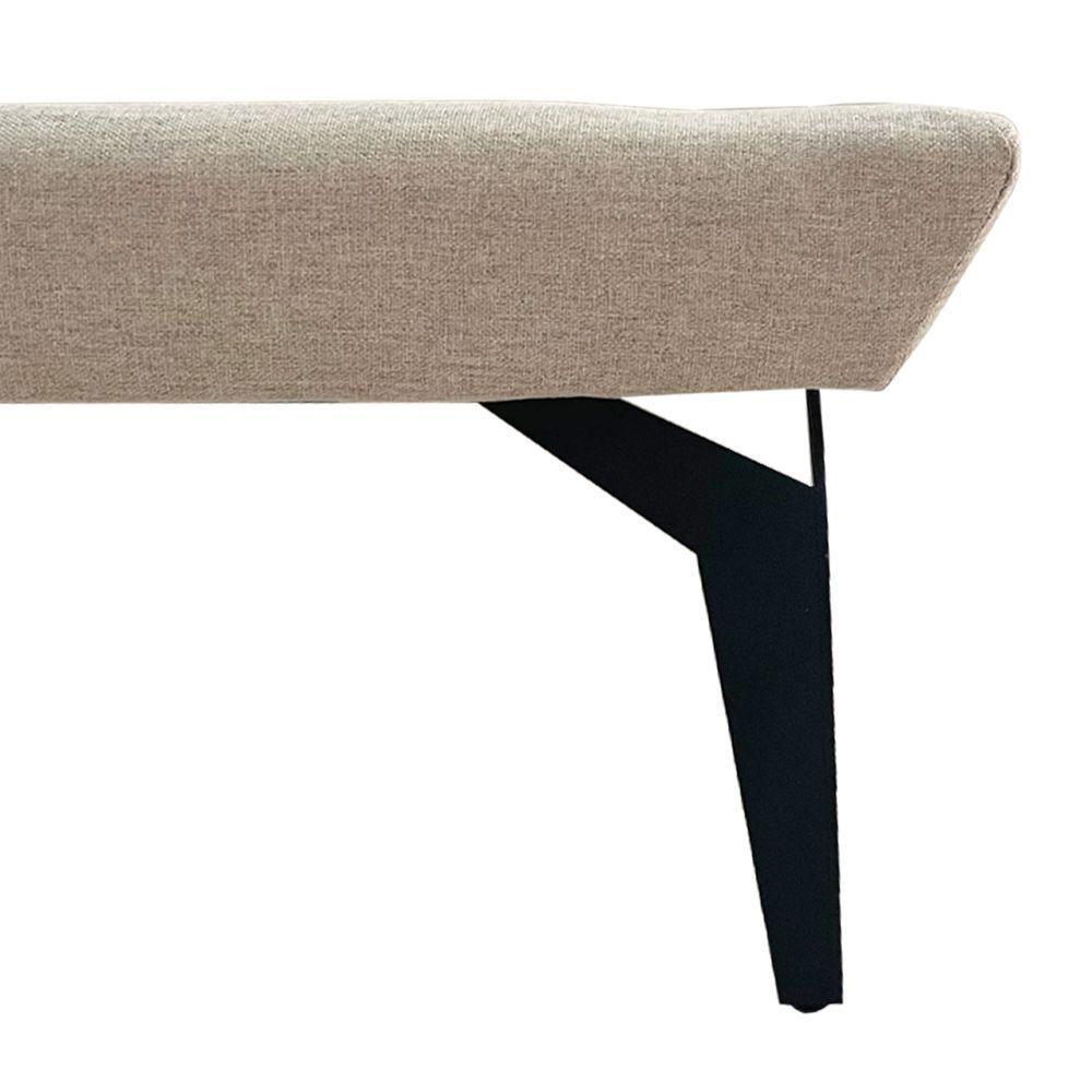 Cama Japonesa Toquio King Linho Bege - 3