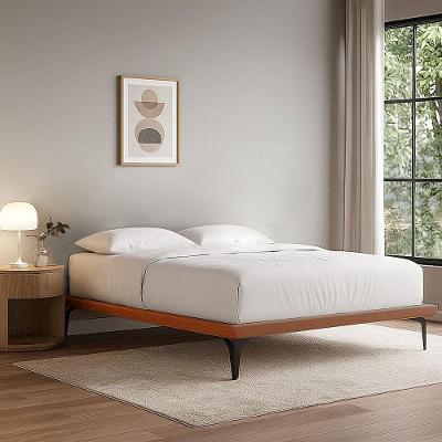 Estrutura Para Cama Japonesa Toquio King Linho Telha