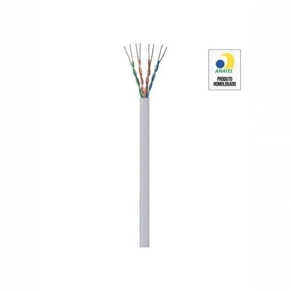 Cabo De Rede Cat5e 305m Fortrek Fk 500c Cmx Cinza - Cx - 305 - 2