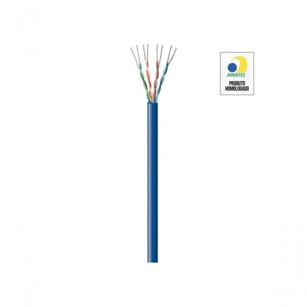 Cabo De Rede Cat5e 305m Fortrek Fk 500c Cmx Azul - Cx - 305 - 2