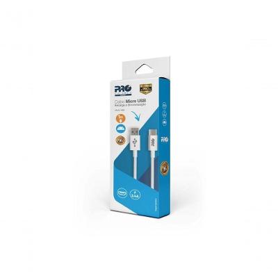 Cabo Usb Proeletronic Para Celular Tipo Micro Usb 1mt -...