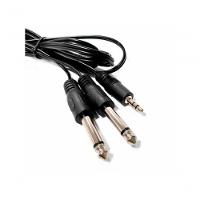 Cabo P2 Stereo Para 2xp10 Mono Metal - 1
