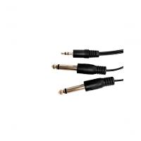 Cabo P2 Stereo Para 2xp10 Mono Metal - 2