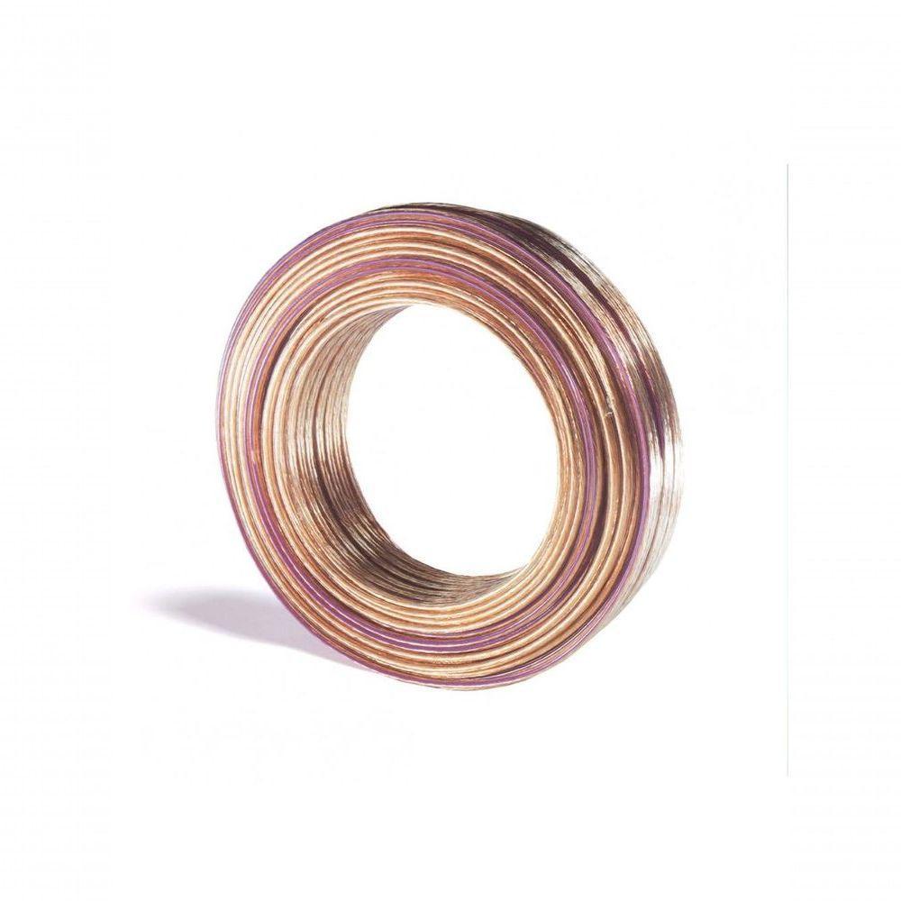 Cabo Paralelo Technoise 100% Cobre Cristal 2x2.50mm 50... - 1