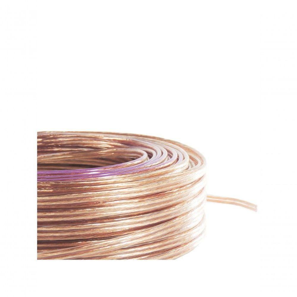 Cabo Paralelo Technoise 100% Cobre Cristal 2x2.50mm 50... - 3