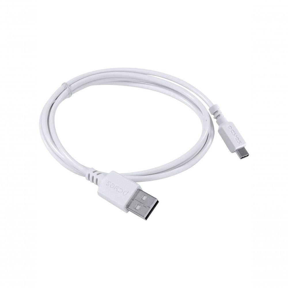Cabo Para Celular Usb A 2.0 Para Usb Tipo C 1 Metro Branco - Puacb-01 - 6