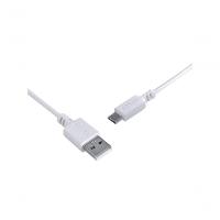 Cabo Para Celular Usb A 2.0 Para Usb Tipo C 1 Metro Branco - Puacb-01