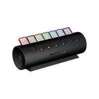 Hub Usb 7 Portas 3.0 Streamplify Ctrl 7 Preto Rgb - 1