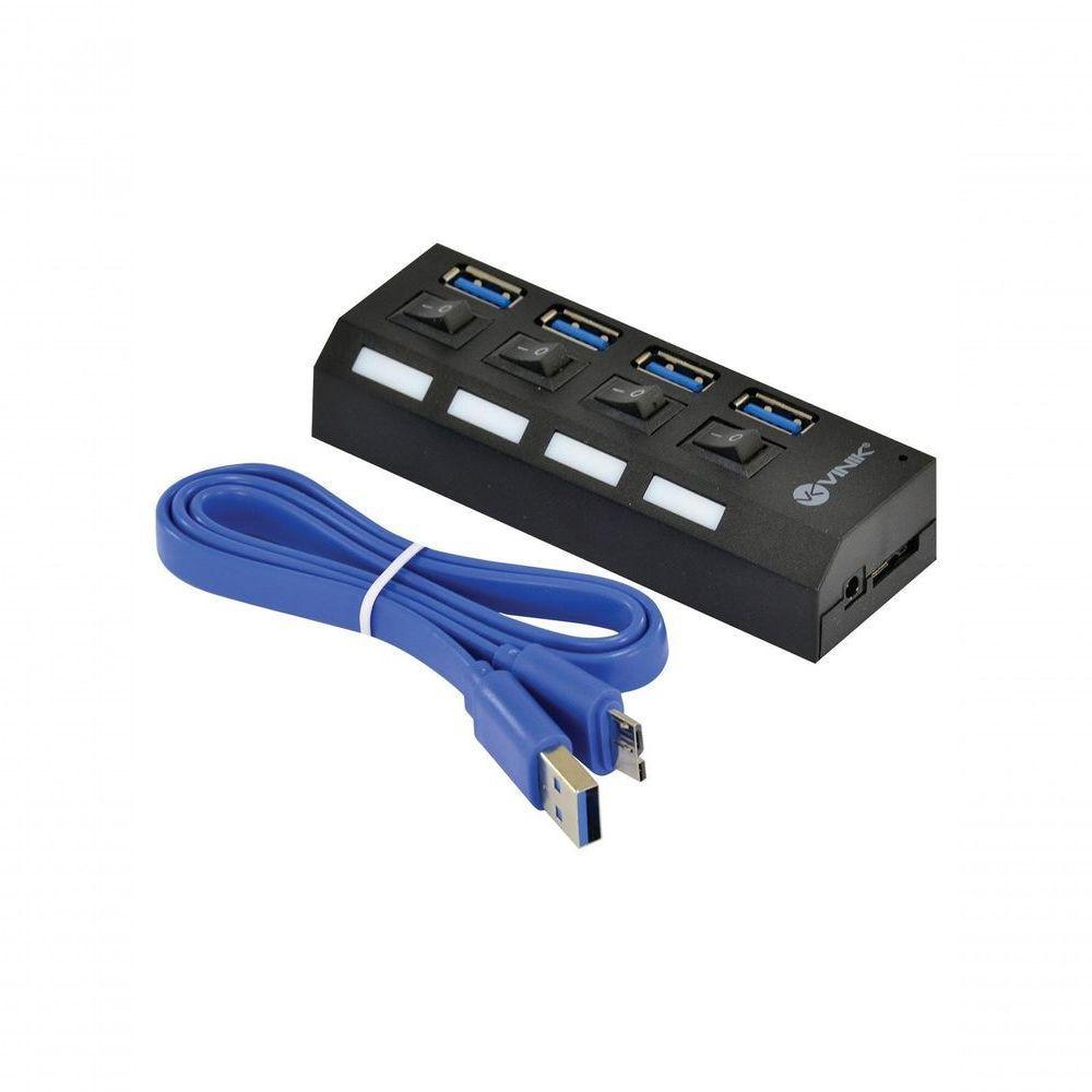 Hub Usb 3.0 4 Portas Com Interruptor Huv-50 - 6