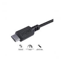 Cabo Para Impressora Usb Tipo C Para Usb B 2.0 1 Metro Preto - Pucbp-1 - 2