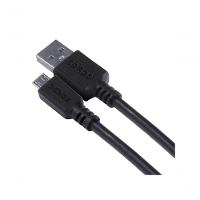 Cabo Para Celular Smartphone Micro Usb Para Usb A 2.0 50 Cm Preto - Pmuap-05 - 5