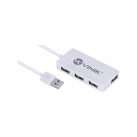 Hub Usb 2.0 Com 4 Portas E 1,2m De Cabo Branco - Huv-20b - 1
