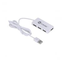 Hub Usb 2.0 Com 4 Portas E 1,2m De Cabo Branco - Huv-20b