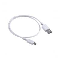 Cabo Para Celular Smartphone Usb A 2.0 Para Usb Tipo C 50 Cm Branco - Puacb-05 - 6