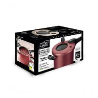 Panela De Pressão Antiaderente Com Visor 4.5 L Mta Cereja - 3