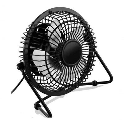 Mini Ventilador Usb de Mesa Shopmix Silencioso em Metal com Pás de Alumínio 5VDC
