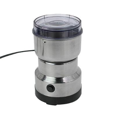 Moedor Triturador de Café Sementes Mini Elétrico Aço Inox 200W 110V Prata