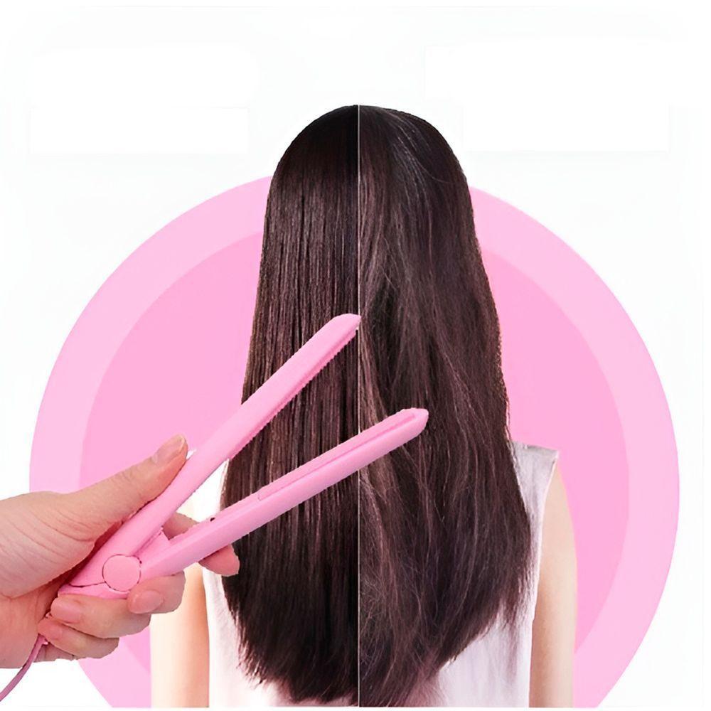 Mini Chapinha Prancha Alisadora De Bolsa Portátil Lilás - 5