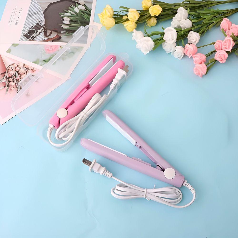 Mini Chapinha Prancha Alisadora De Bolsa Portátil Lilás - 7