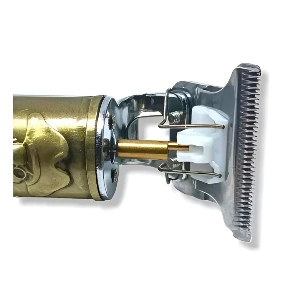 Maquina Aparador De Cabelo Profissional Caveira Elétrico Cabeça T - 2