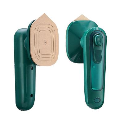 Mini Ferro de Passar Roupa a Vapor Shopmix Portátil Verde com Tanque 60ml Bivolt