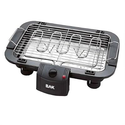 Churrasqueira Elétrica Grelha Churrasco Portátil 220V