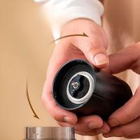 Moedor De Café Manual Manivela Portátil Moagem Ajustável - 3