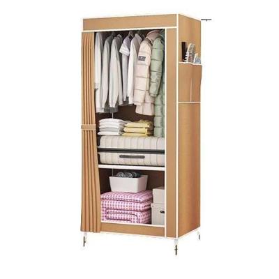 Guarda Roupa Portatil Armario Sapateira Prateleiras Organizador Brinquedos Quarto Praia Cabideiro Cor:preto;tamanho:u
