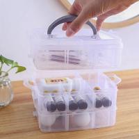 Maleta Multiuso 18 Divisorias Removivel Organizador Box Para Medicamentos Ferramentas Costura Pesca Lacinhos Infantil - 3