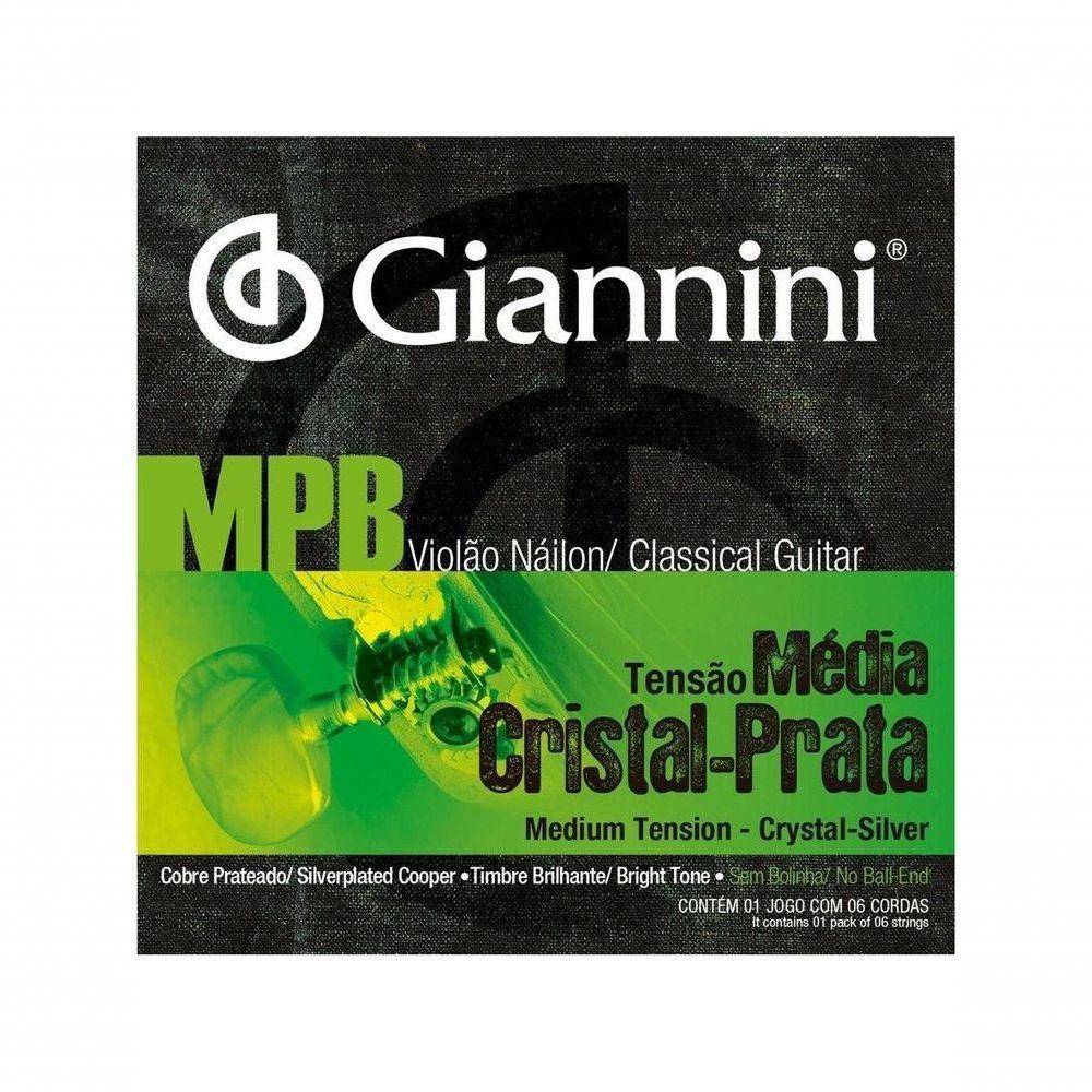 Giannini Corda Violao Genwg Cristal- Ouro Com Bolinha - 1