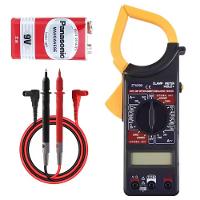 Alicate Amperimetro Digital Completo Com Estojo Protecao 750v 20a 200a Multimetro Hold Profissional - 2