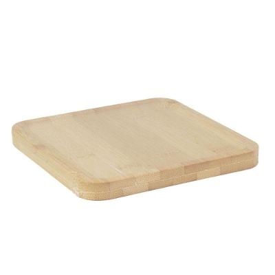Bandeja De Bambu 17x17cm Quadrada Square - Tudo Em Caixa