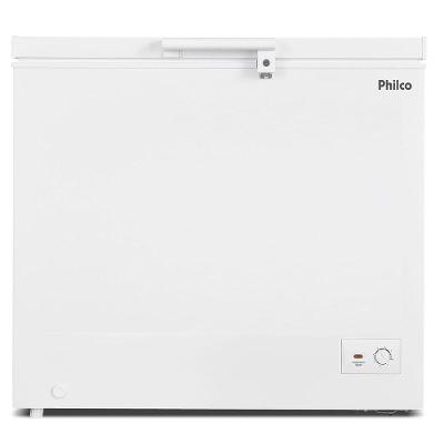 Freezer Horizontal Philco PFH400B Degelo Manual 371L Branco 2 em 1 Refrigerador 220V