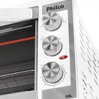 Forno Elétrico Branco Philco 50L Dupla Resistência PFE52B 220V - 5