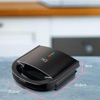 Sanduicheira E Grill HQ 750W Antiaderente Preto HQ-SG004 220V