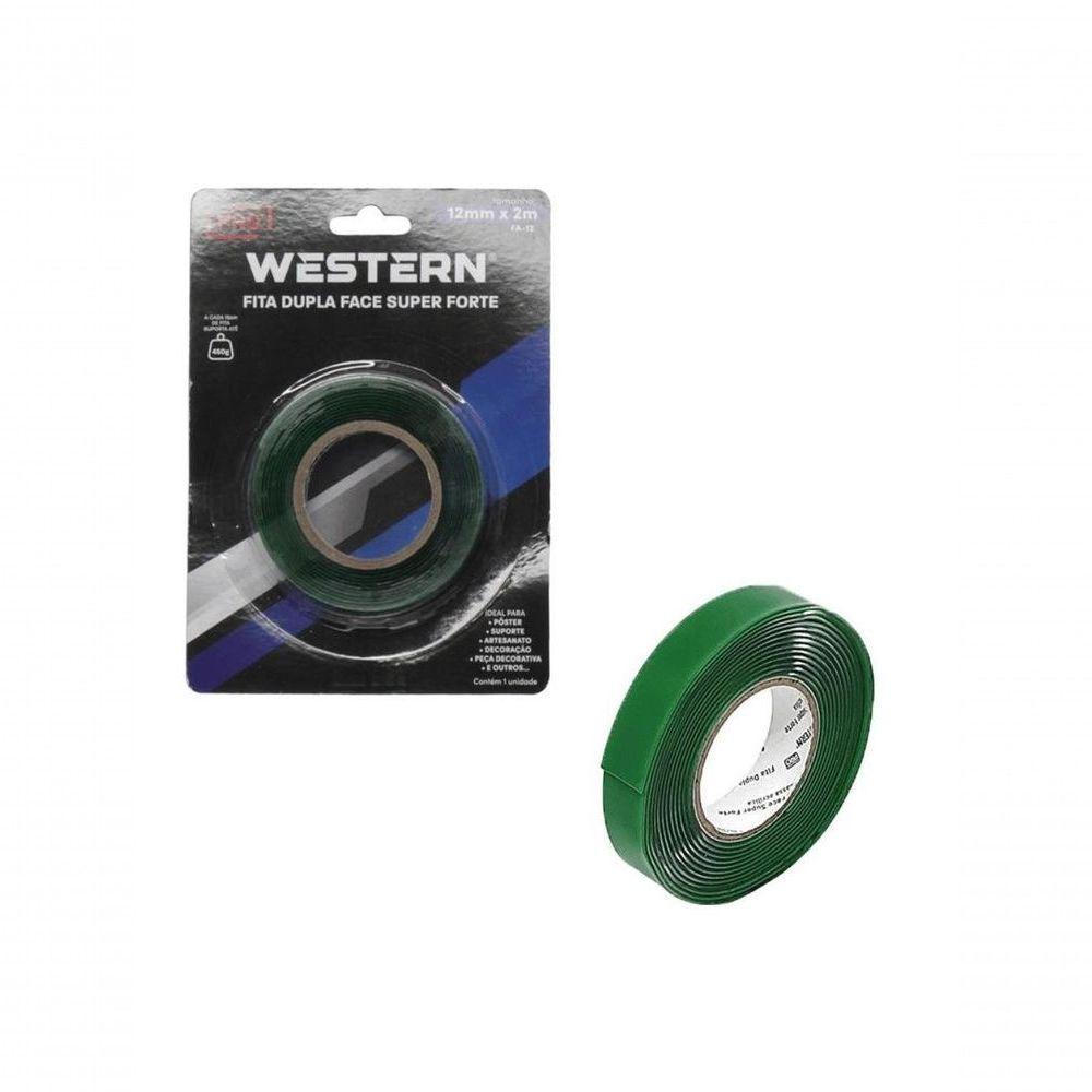 Fita Dupla Face Forte Western 2m X 12mm - 2