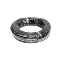 Fio Paralelo Pompeia Preto Com Tarja Branca 2x12 2,50 Mm (100 Metros) - 1