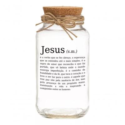 Pote 750ml Hermético Jesus