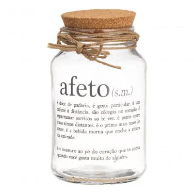 Pote 500ml Hermético Afeto