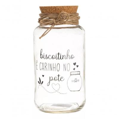 Pote 750ml Hermético Biscoito