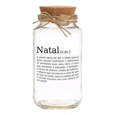 Pote 750ml Hermético Natal