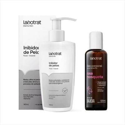 Kit Labotrat Inibidor De Pelos + óleo De Rosa Mosqueta