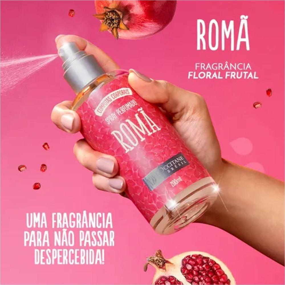 Kit L'occitane Romã Spray Perfumado 200ml 2 Unidades - 3