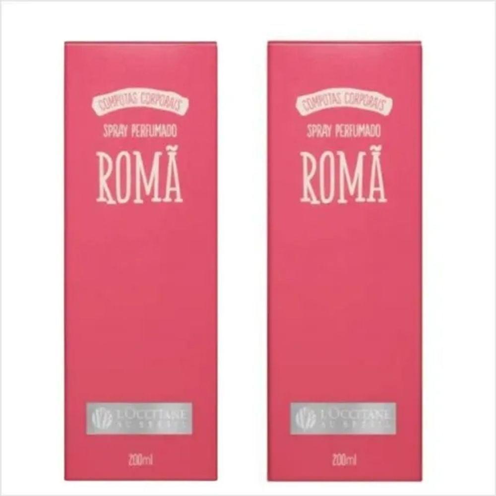 Kit L'occitane Romã Spray Perfumado 200ml 2 Unidades - 4