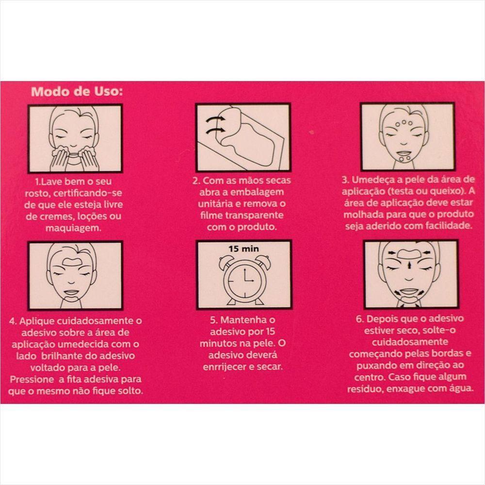 Ricca Fita Adesiva P- Retirar Cravos Da Testa E Queixo 3pcs - 2