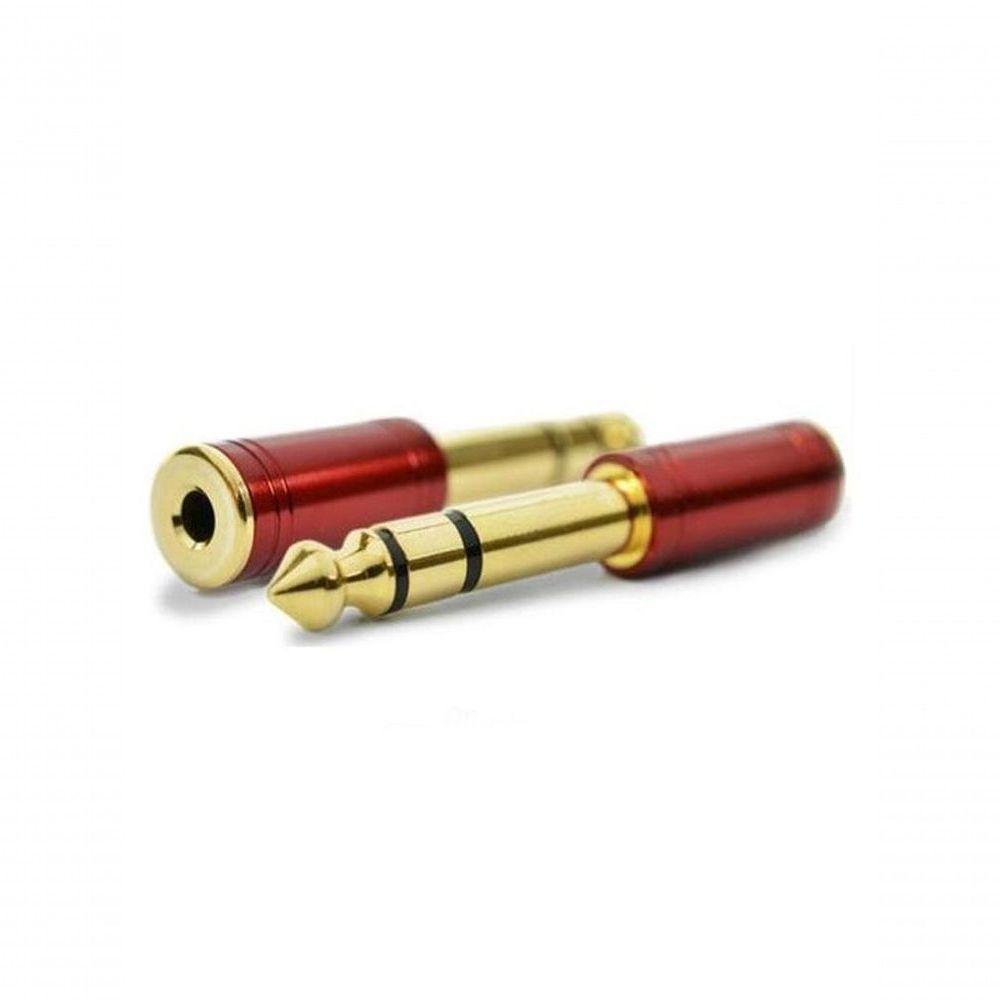 Santo Angelo Plug Adaptador P2 - P10 Estereo Nique Vermelho - 2