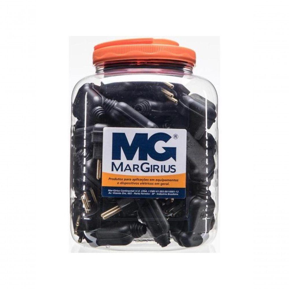 Plug Canon P10 Femea Santo Angelo Stereo Com Trava - 1