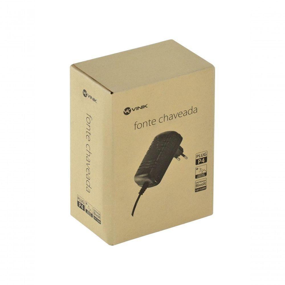 Fonte Chaveada 18v 1a 18w Bivolt Automatico Plug P4 - Vfe1801 - 4