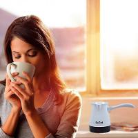 Cafeteira Eletrica 600w Maquina De Cafe Expresso Europeu Turco Aquecedor De Agua Cinza - 2