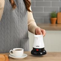 Cefeteira Maquina De Cafe Eletrica 600w Expresso Turco Europeu Cafeteira Aquecedor De Agua Luxo Branca - 2